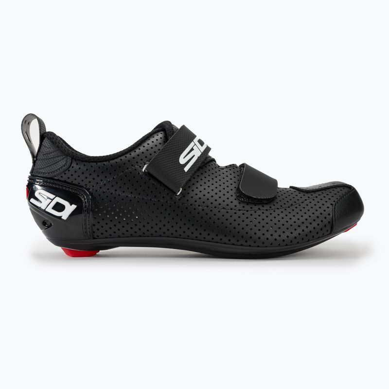 Buty triathlonowe męskie Sidi T-5 Air black/black 2