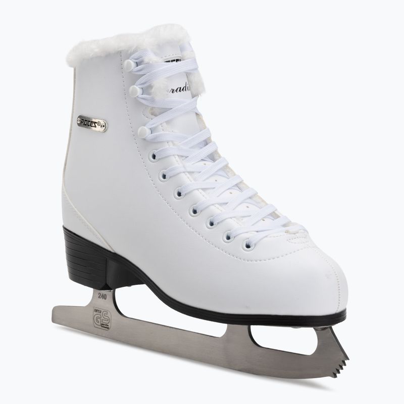 Łyżwy figurowe Roces Paradise Eco-Fur white