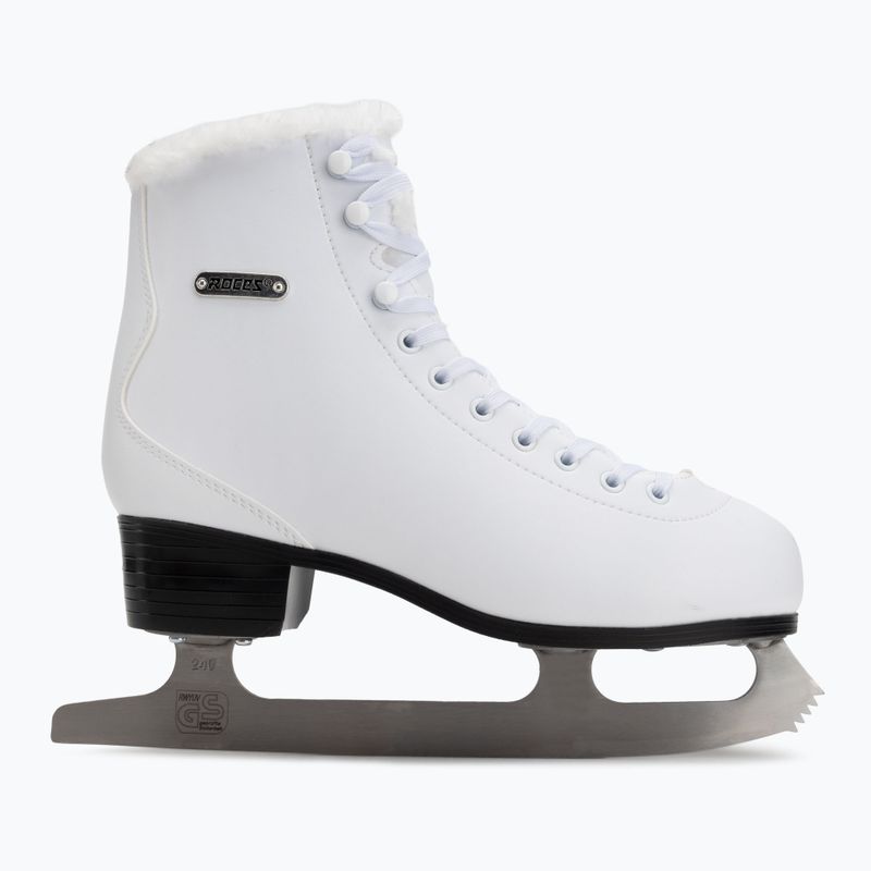 Łyżwy figurowe Roces Paradise Eco-Fur white 2