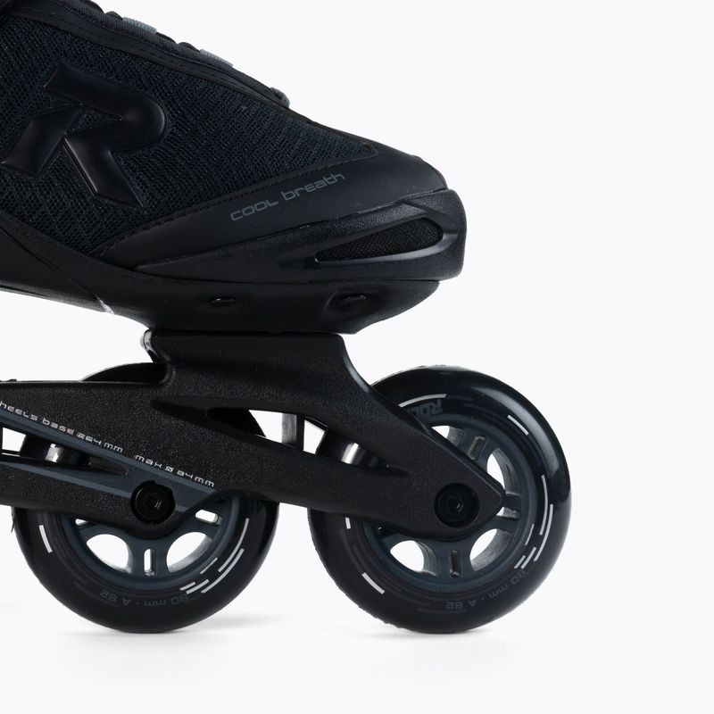 Rolki męskie Roces Icon black/dark charcoal 6