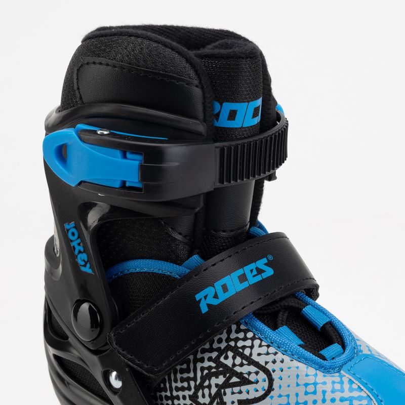 Łyżwy dziecięce Roces Jokey Ice X black/astro blue 5