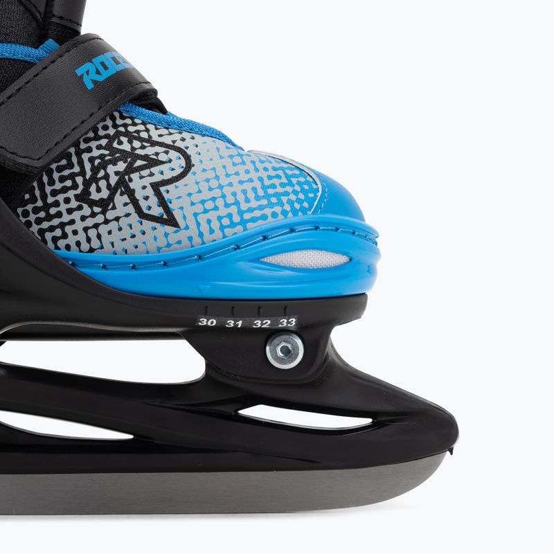 Łyżwy dziecięce Roces Jokey Ice X black/astro blue 7