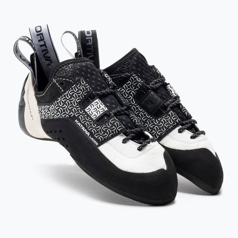 Buty wspinaczkowe damskie La Sportiva Katana Laces white/black 5