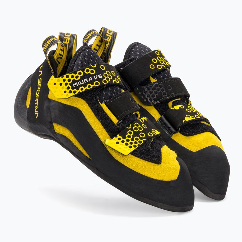 Buty wspinaczkowe męskie La Sportiva Miura VS black/yellow 4