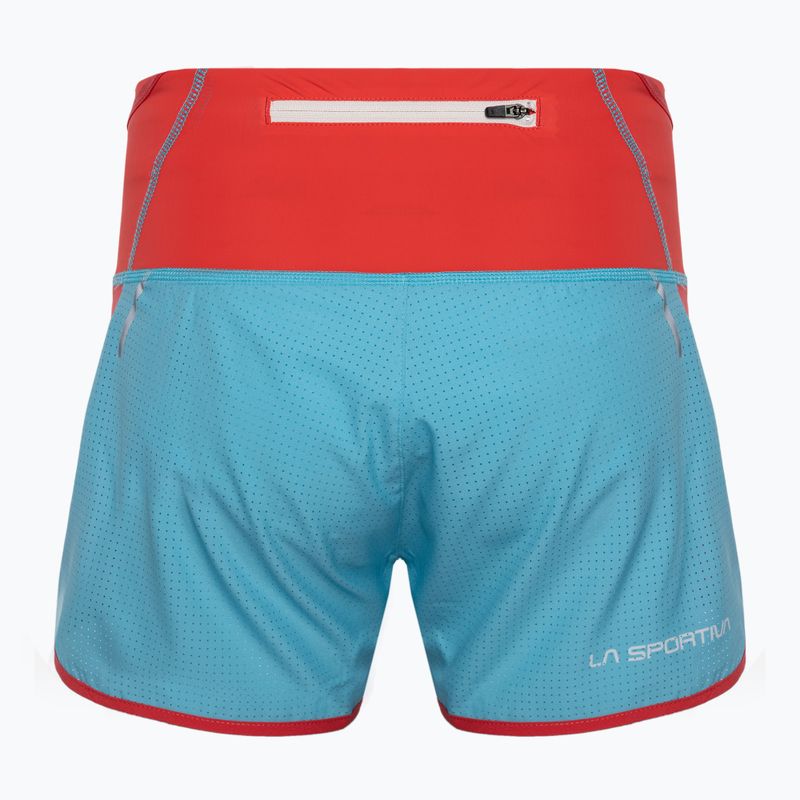Spodenki do biegania damskie La Sportiva Vector hibiscus/malibu blue 2