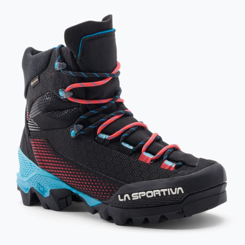 Buty wysokogórskie damskie La Sportiva Aequilibrium ST GTX 2023 black/hibiscus