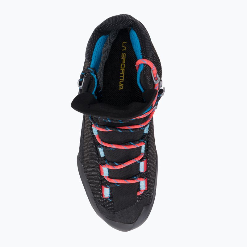 Buty wysokogórskie damskie La Sportiva Aequilibrium ST GTX 2023 black/hibiscus 6