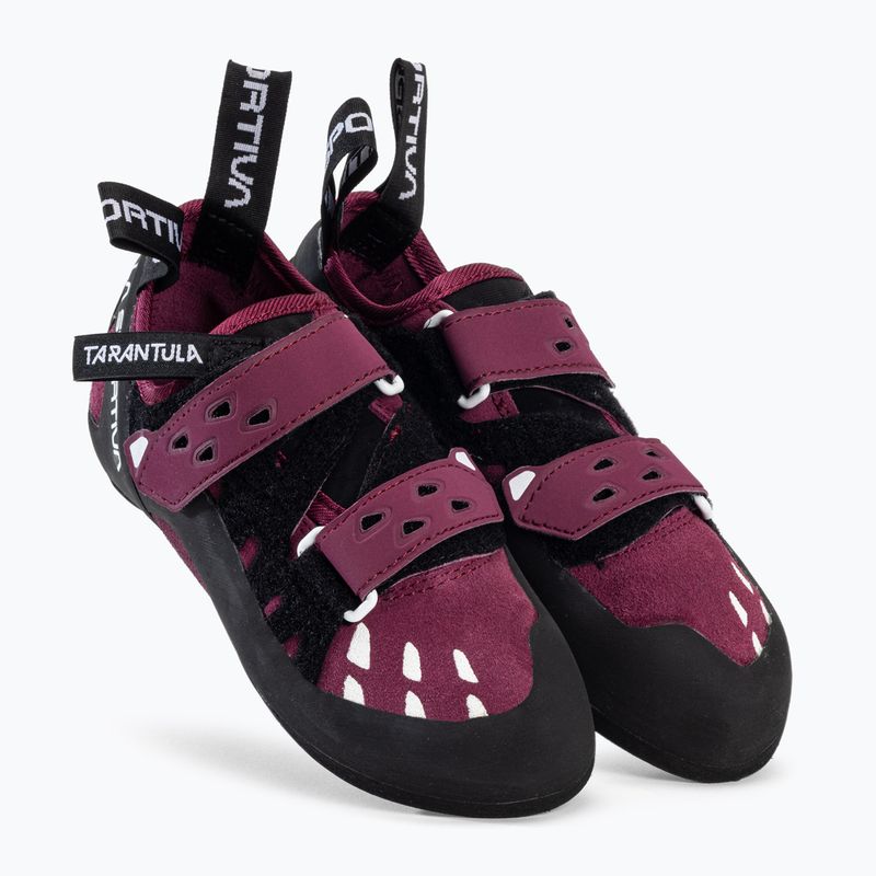 Buty wspinaczkowe damskie La Sportiva Tarantula SS24 red plum 5