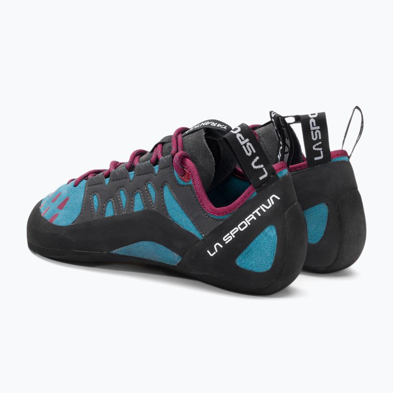 Buty wspinaczkowe damskie La Sportiva Tarantulace topaz/red/plum 3