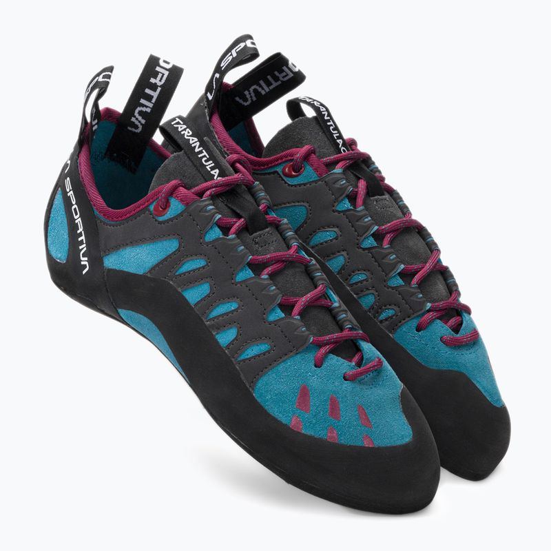 Buty wspinaczkowe damskie La Sportiva Tarantulace topaz/red/plum 4