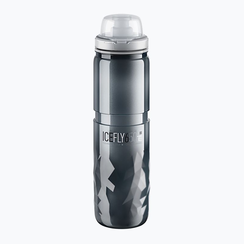 Bidon rowerowy Elite Ice Fly 650 ml smoke