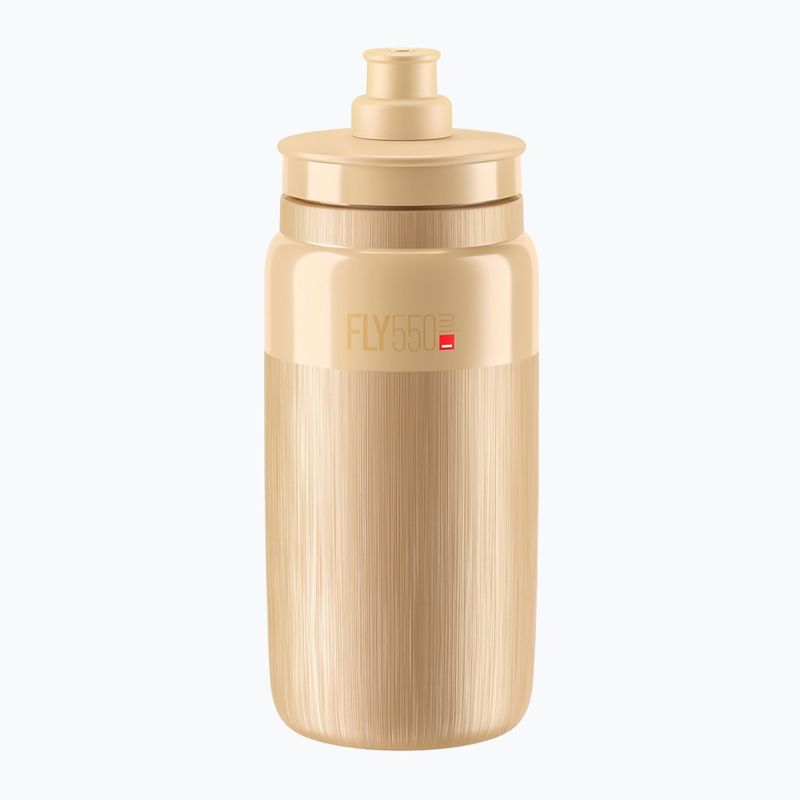 Bidon rowerowy Elite FLY Tex 550 ml beige
