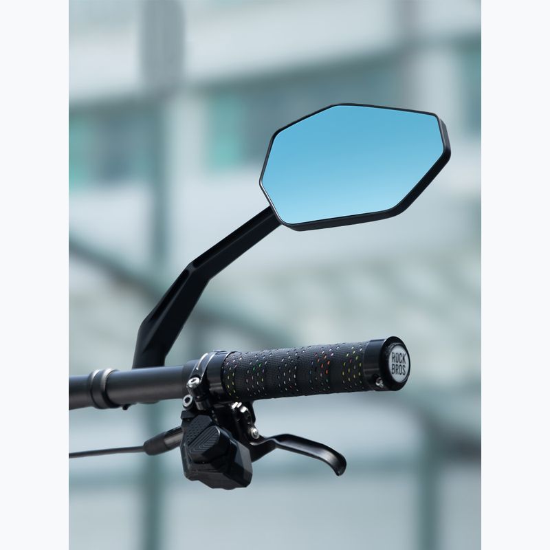 Lusterko rowerowe Rockbros 260004001 Anti-Glare Rearview Mirror-Left black 4