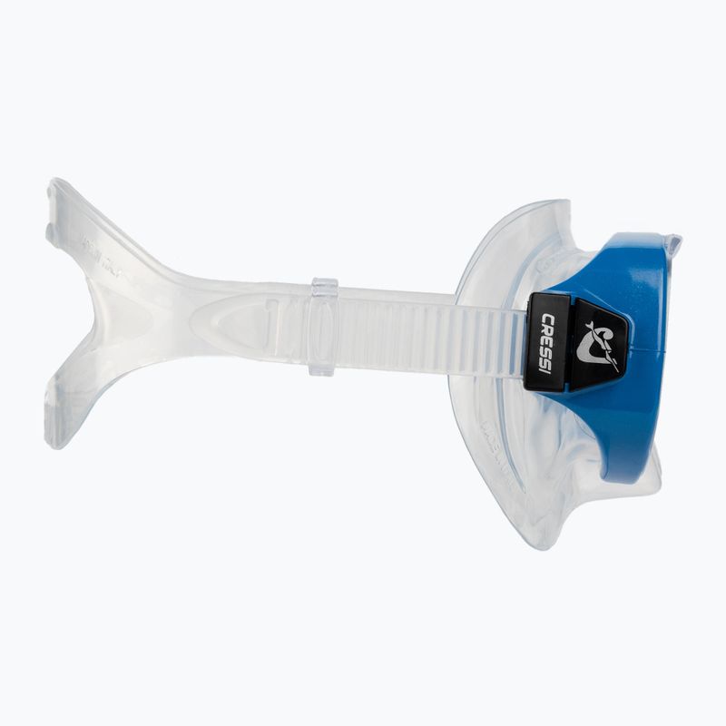 Zestaw do snorkelingu dziecięcy Cressi Ondina Jr + Top clear/blue 3