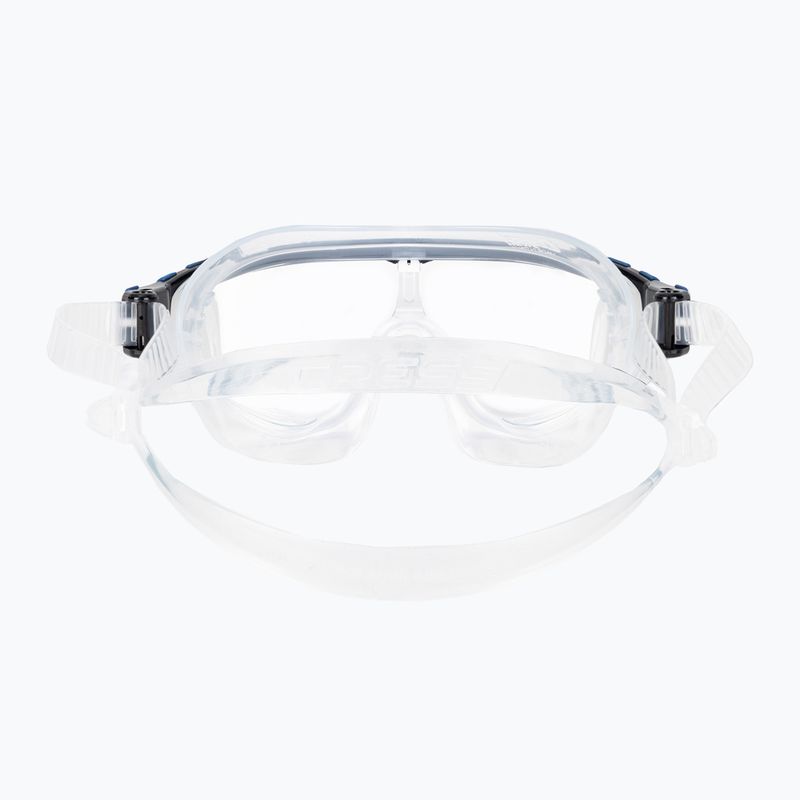 Maska do pływania Cressi Skylight clear/black/blue 5