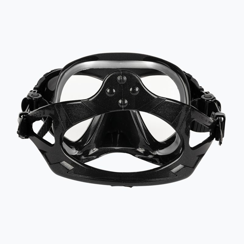 Zestaw do nurkowania Cressi Big Eyes Evolution + Alpha Ultra Dry black/black 6