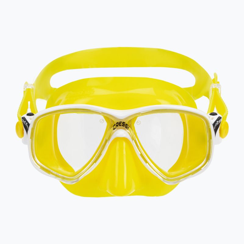 Maska do nurkowania Cressi Marea yellow 2