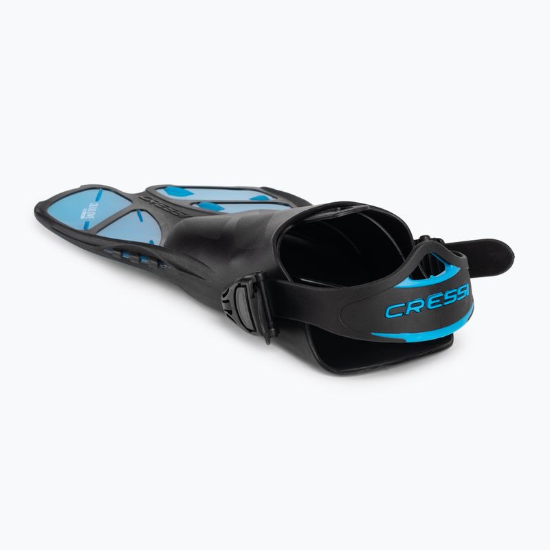 Zestaw do snorkelingu Cressi Duke Bonete Net Bag translucent aquamarine 4