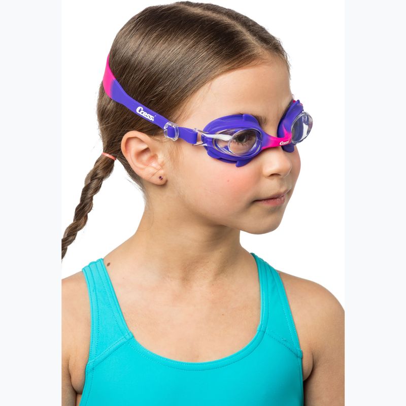 Okulary do pływania dziecięce Cressi Seahorse purple/pink 4
