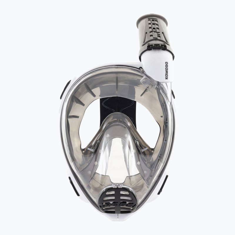Maska pełnotwarzowa do snorkelingu Cressi Komodo Full Face white/black 4