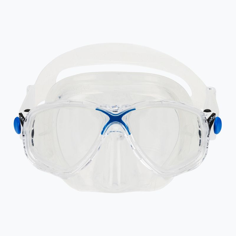 Zestaw do snorkelingu Cressi Palau Marea Dry Bag Set blue/azure 3
