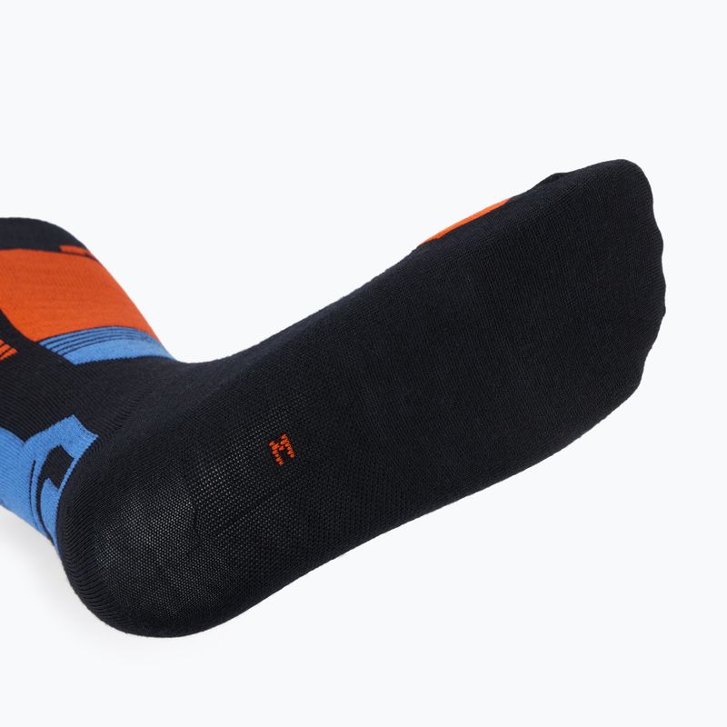 Skarpety narciarskie Mico Light Weight Superthermo Natural Merino Ski blu 4
