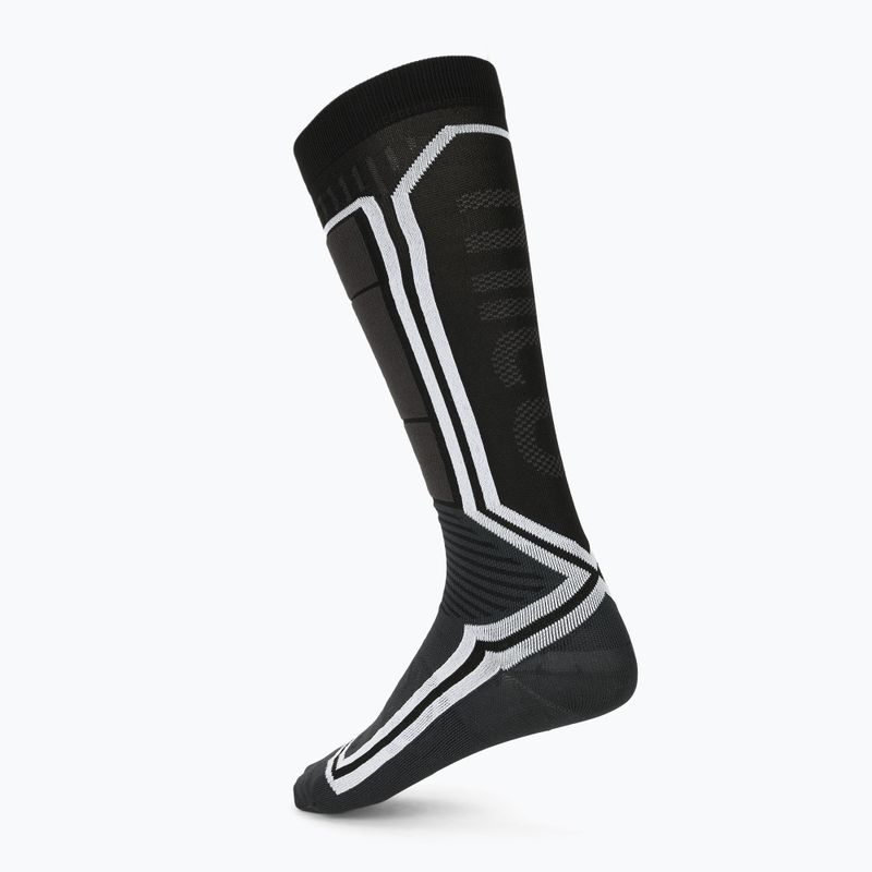 Skarpety narciarskie Mico Light Weight Odor Zero X-Static Ski nero/anthracite 2