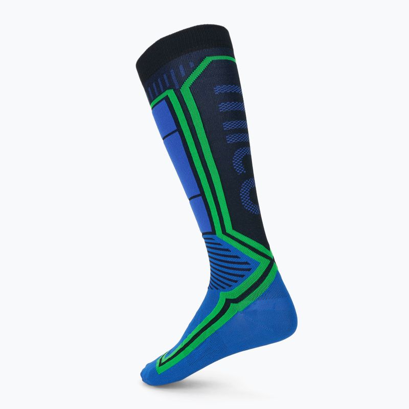 Skarpety narciarskie Mico Light Weight Odor Zero X-Static Ski blu 2