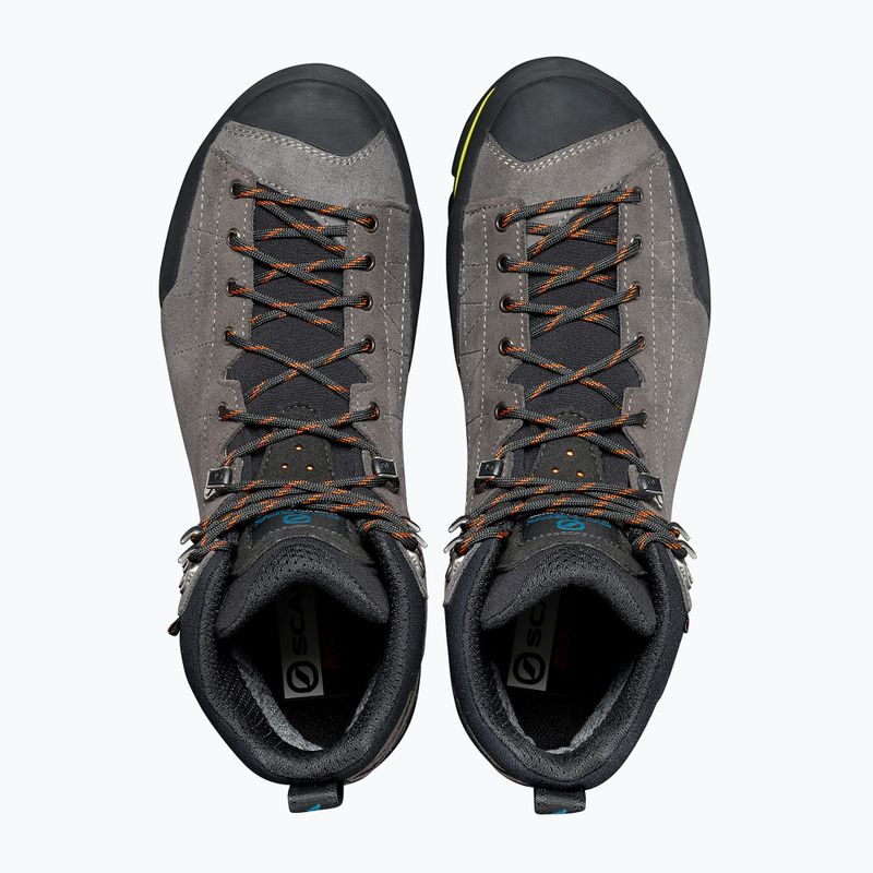 Buty podejściowe męskie SCARPA Zodiac Plus GTX shark/orange 15