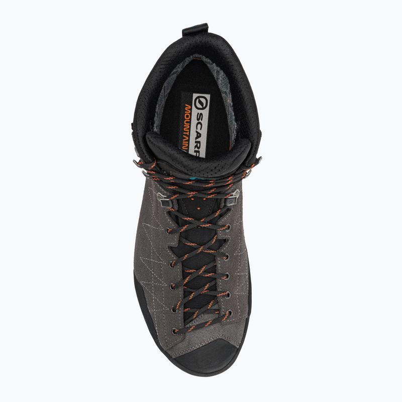 Buty podejściowe męskie SCARPA Zodiac Plus GTX shark/orange 6