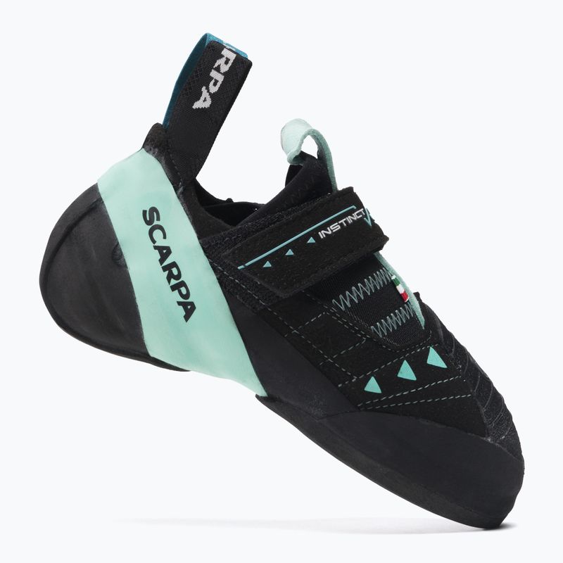 Buty wspinaczkowe damskie SCARPA Instinct VS black/aqua 2