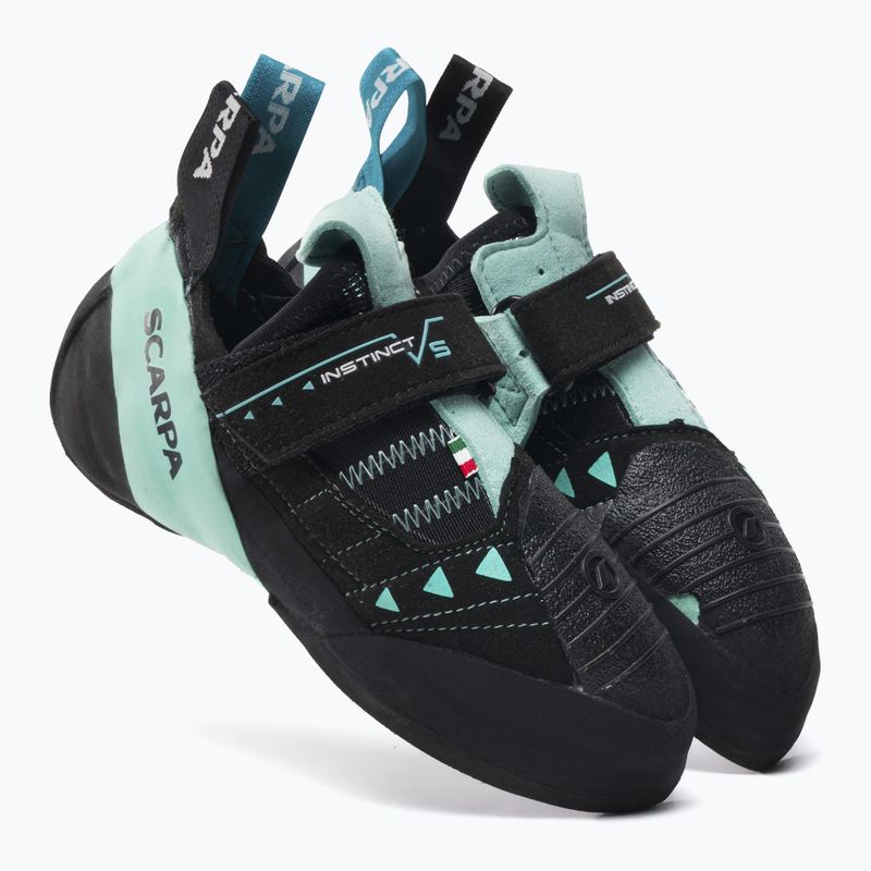 Buty wspinaczkowe damskie SCARPA Instinct VS black/aqua 5