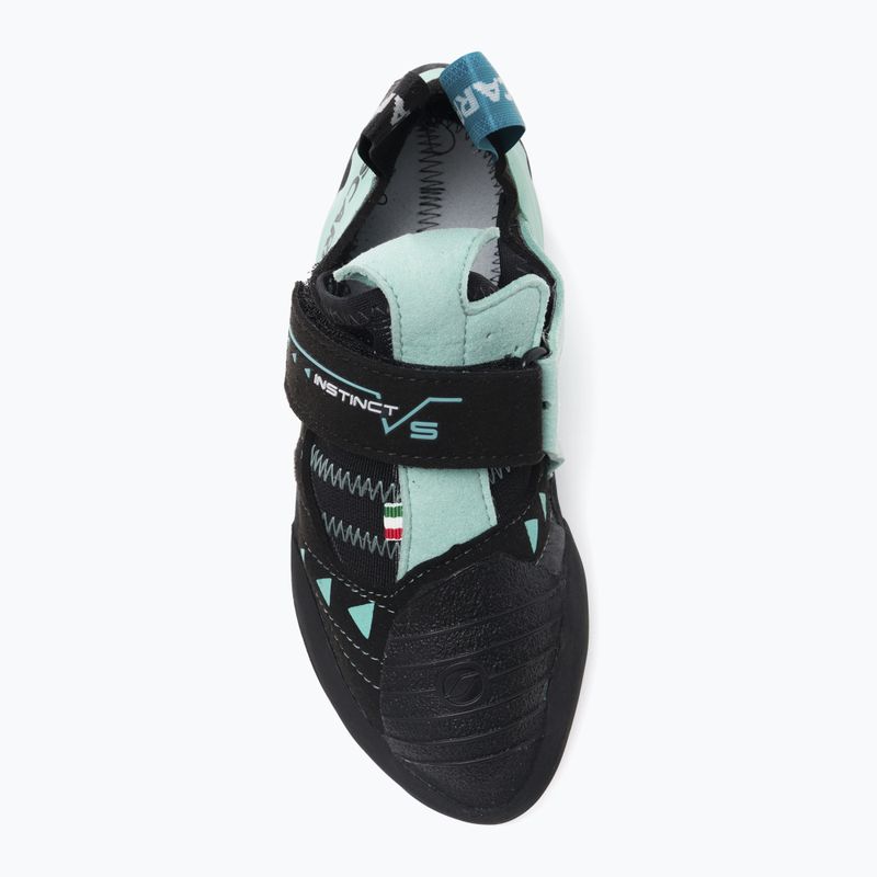 Buty wspinaczkowe damskie SCARPA Instinct VS black/aqua 6