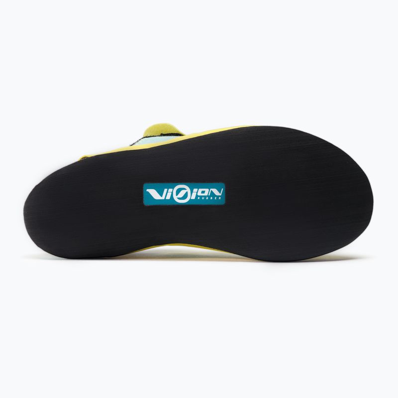 Buty wspinaczkowe dziecięce SCARPA Piki J maldive/yellow 4