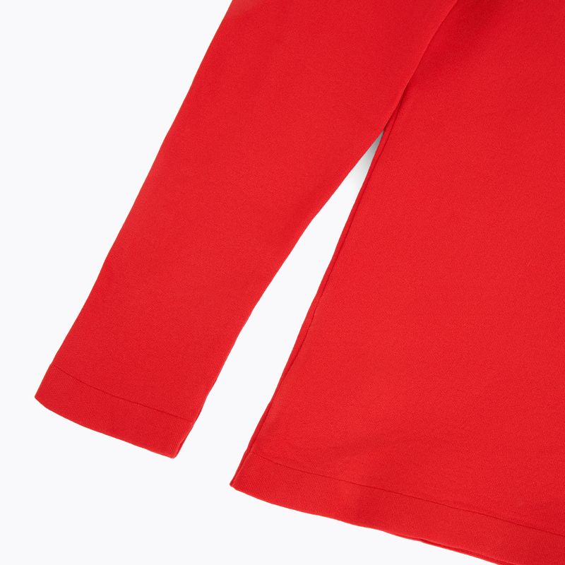 Bluza termoaktywna damska Newland Hilde Half Zip red/white 4
