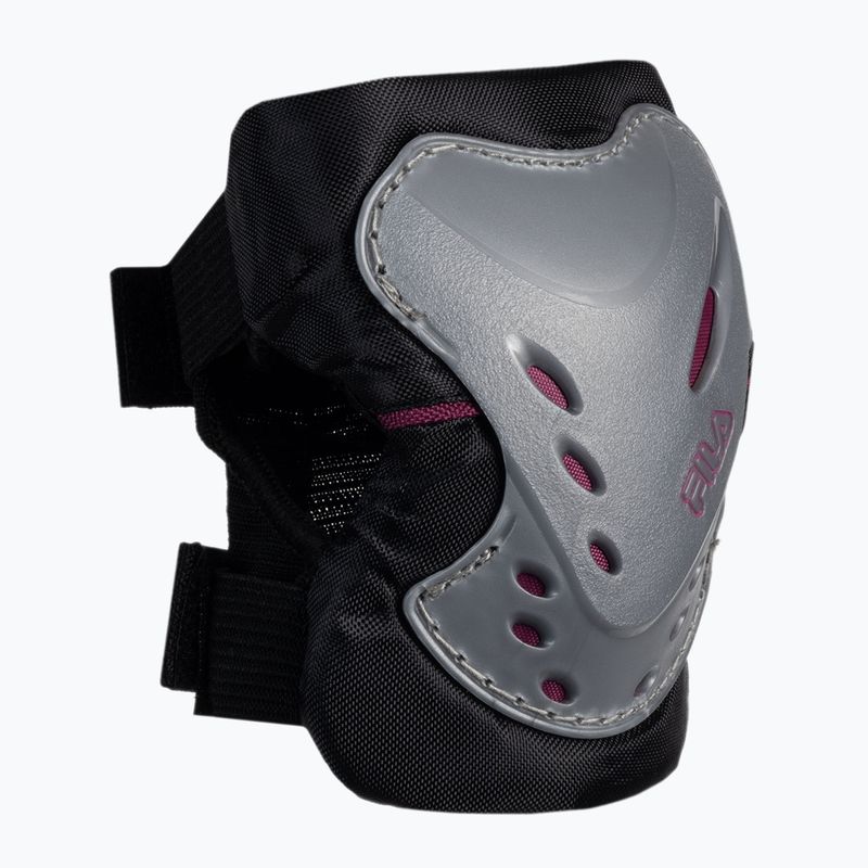 Zestaw ochraniaczy damskich FILA FP Gears silver/black/pink 3