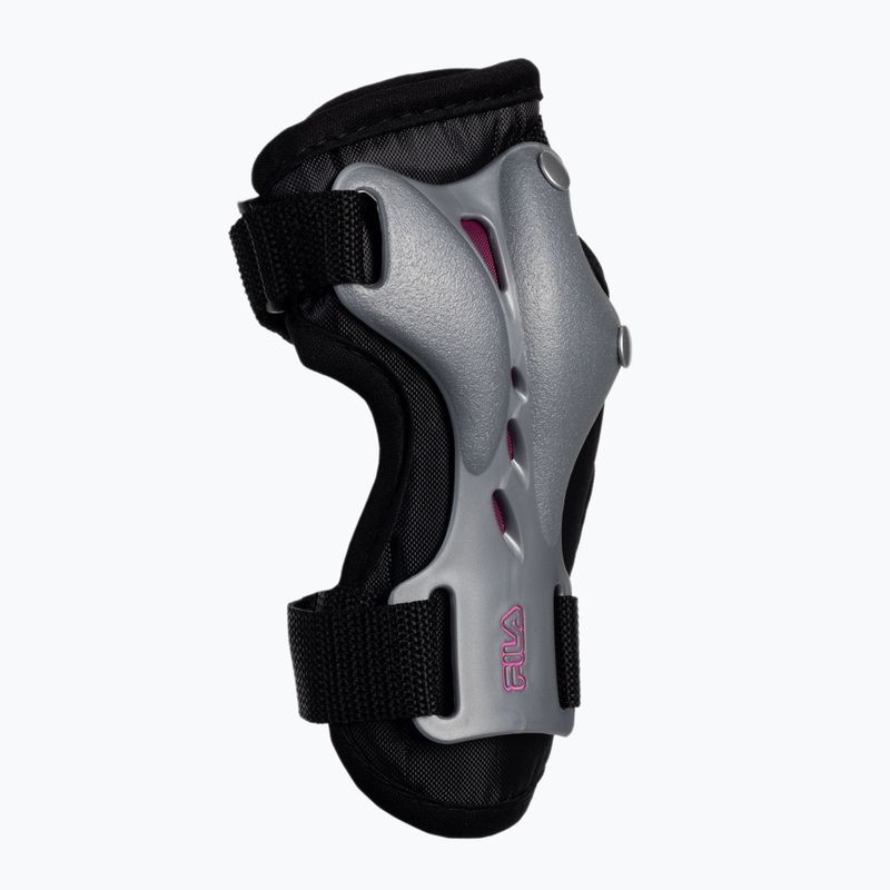 Zestaw ochraniaczy damskich FILA FP Gears silver/black/pink 4