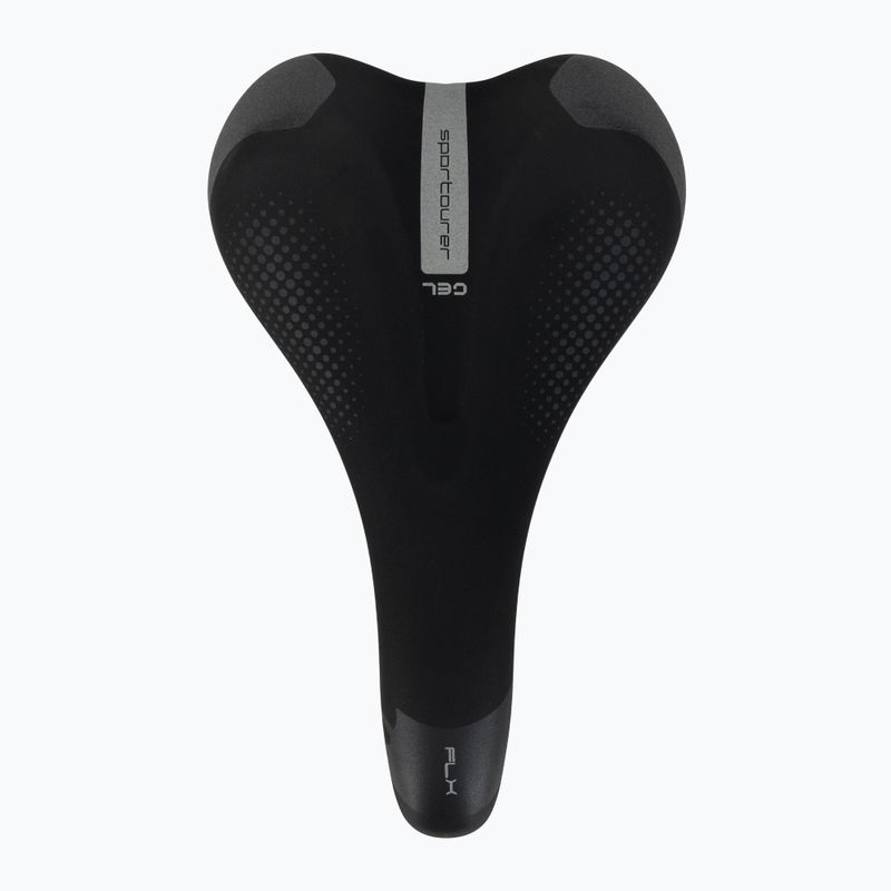 Siodełko rowerowe męskie Sportourer FLX Man Gel black 3