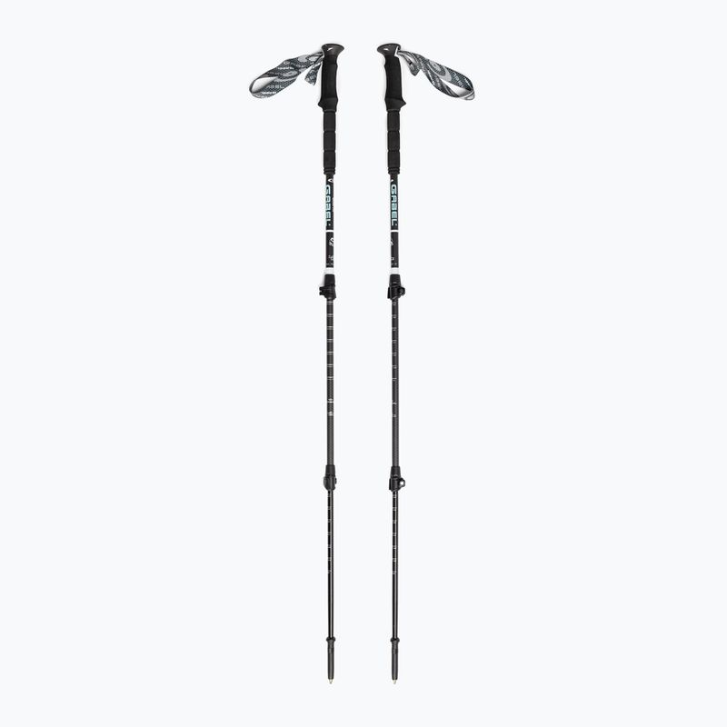 Kije trekkingowe GABEL Carbon Tour Lite czarny