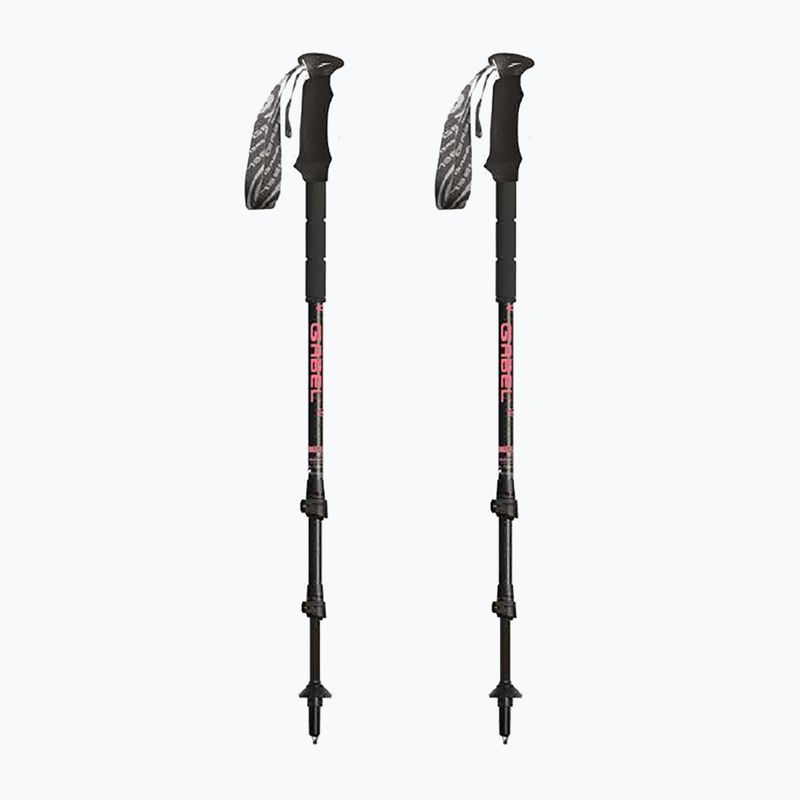 Kije trekkingowe GABEL Carbon Tour Lite czarny 6