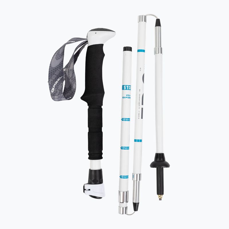 Kije trekkingowe GABEL FR-3 EF biały 2