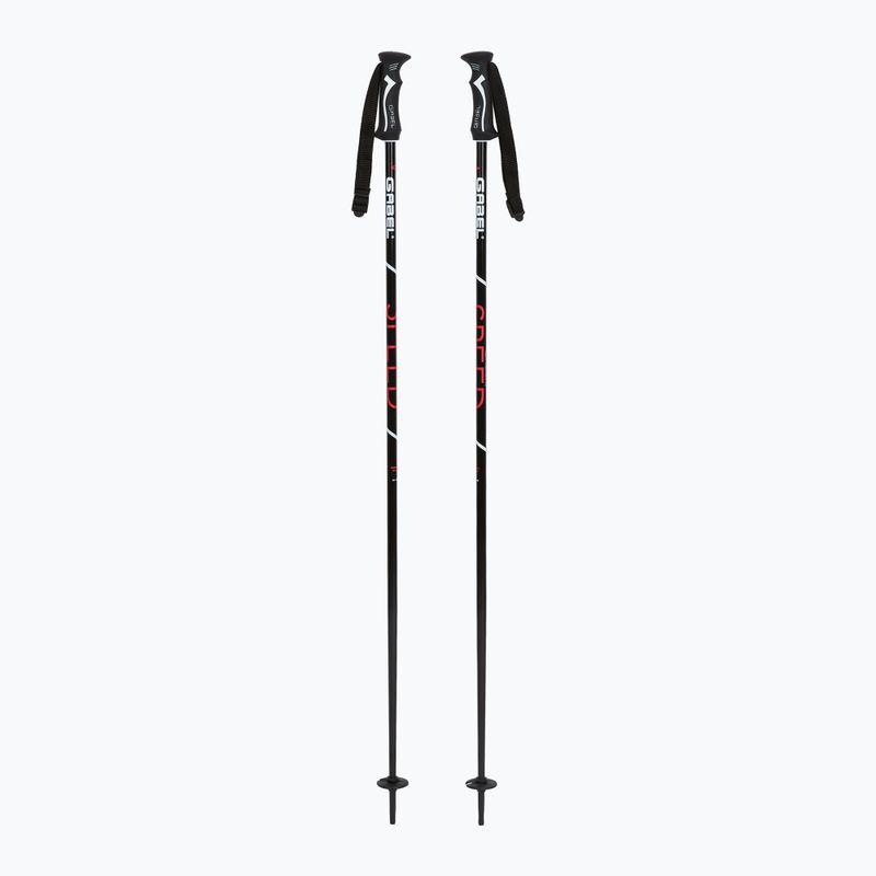 Kije narciarskie GABEL Speed black/red