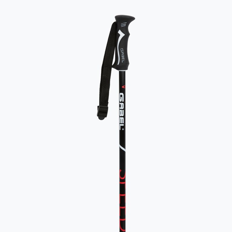 Kije narciarskie GABEL Speed black/red 2