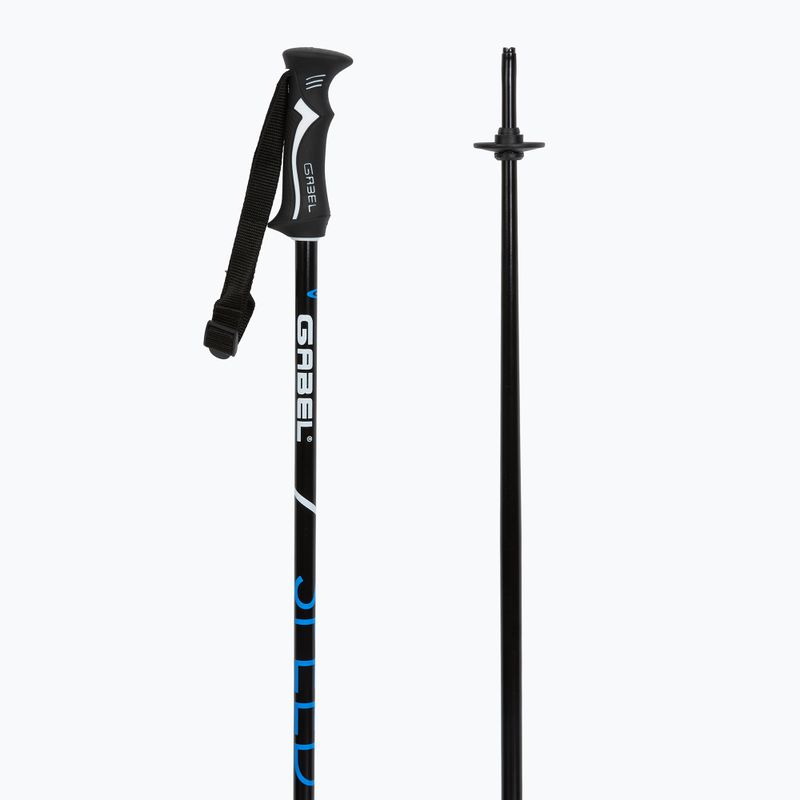 Kije narciarskie GABEL Speed black/blue 3