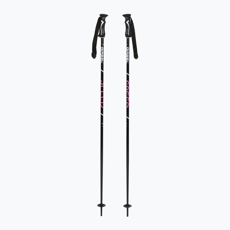 Kije narciarskie GABEL Speed black/pink
