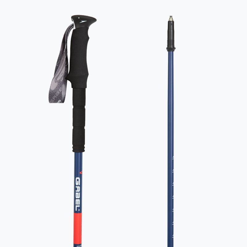 Kije trekkingowe GABEL Mont Blanc 4.0 czerwony 3