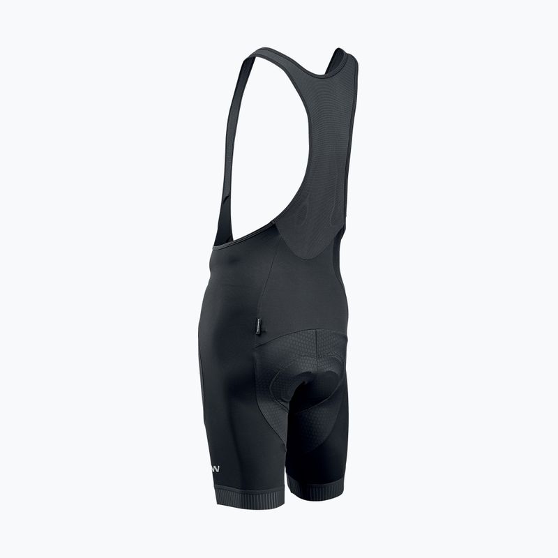 Spodenki rowerowe męskie Northwave Active Bibshort 2024 black 5