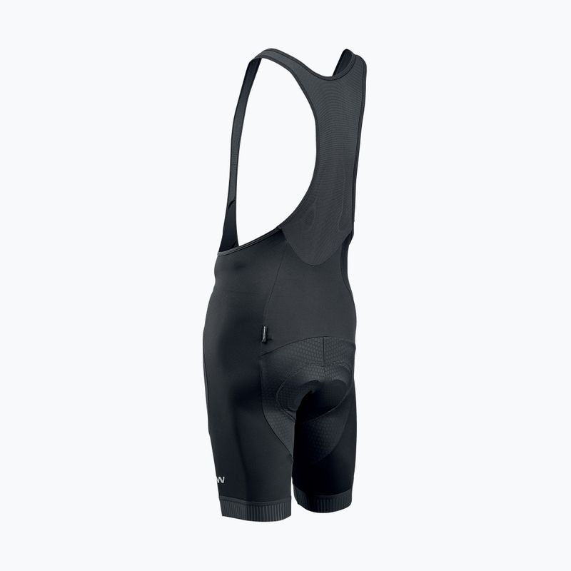 Spodenki rowerowe męskie Northwave Active Bibshort-Gel black 5