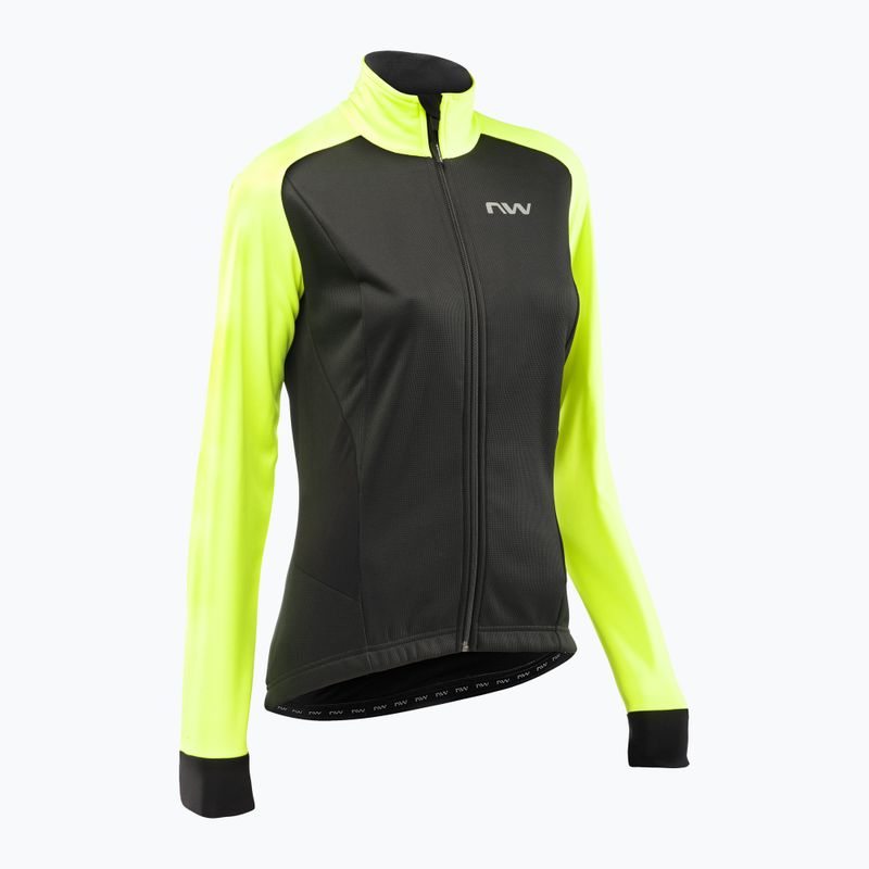 Kurtka rowerowa damska Northwave Reload SP black/yellow fluo