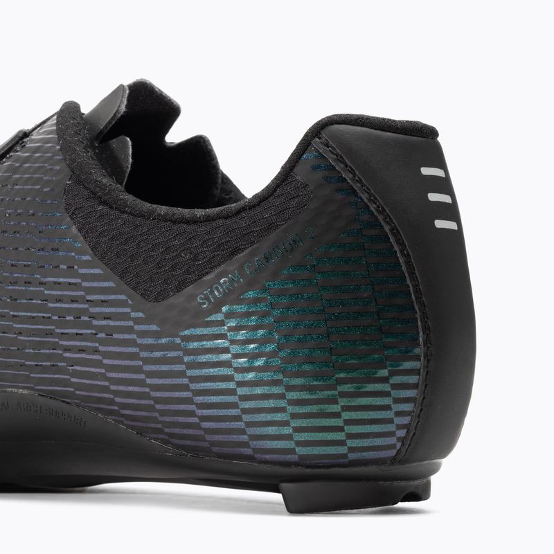 Buty szosowe męskie Northwave Storm Carbon 2 black/iridescent 8